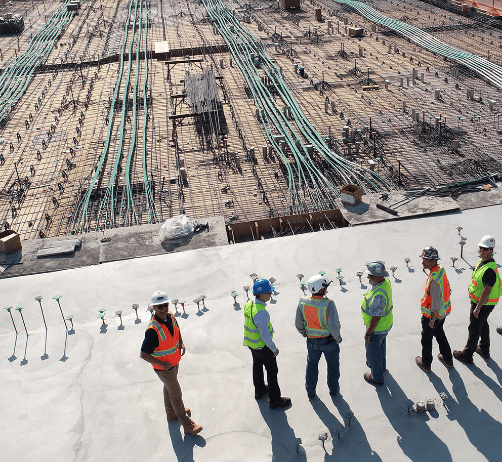 Construction site temporary deployment with HD4 MBX router providing connectivity